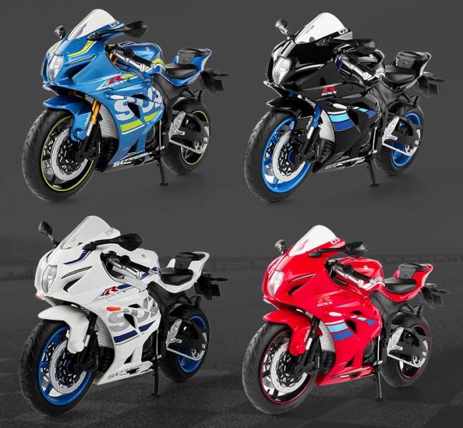 彩珀 1/12 SUZUKI GSX-R1000 阿魯 1000 重機模型 