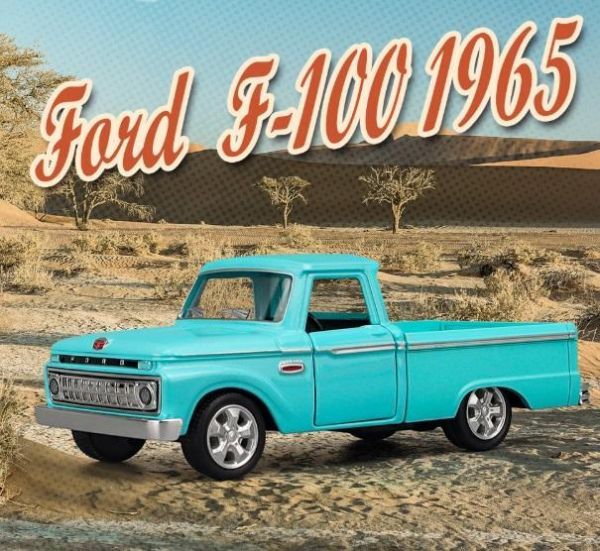 1:36 福特 復古 皮卡 貨卡車 F100 
