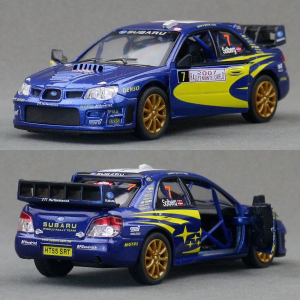 1/36 SUBARU 速霸陸 WRX 硬皮鯊 拉力版 WRC 1/36 