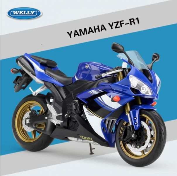 1/10 威利 山葉 YAMAHA R1 重機 重機模型 