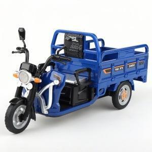 1/12 合金 三輪車 搬運車 菜市場三輪車 1:12 模型車 