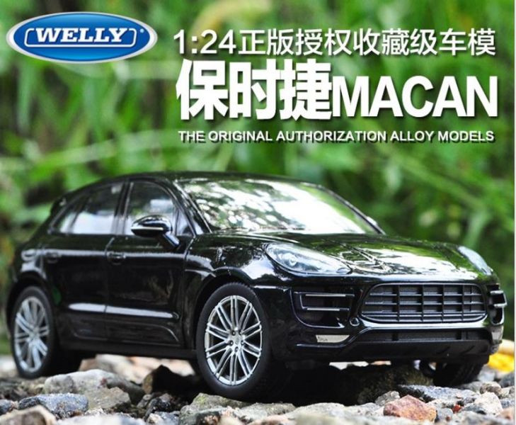 保時捷 MACAN 1/24 合金車 