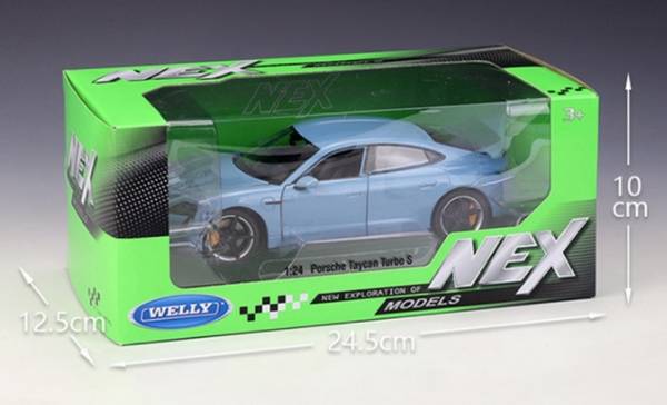 1/24 Welly 威利 保時捷 Taycan Turbo S 