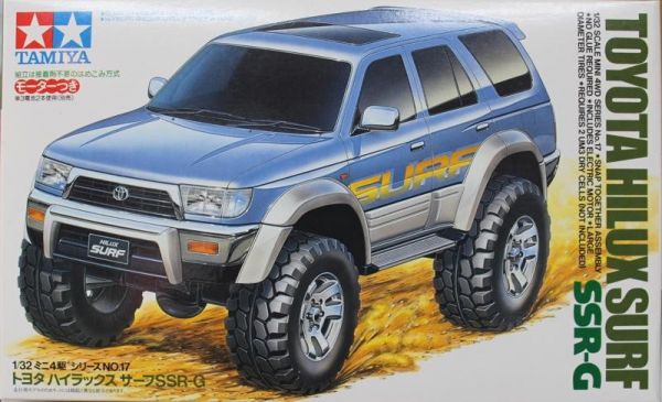 田宮 休旅車 像真車 TOYOTA 四驅車 軌道車 