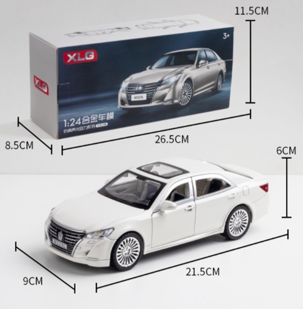 1/24 豐田 TOYOTA 皇冠 合金車 
