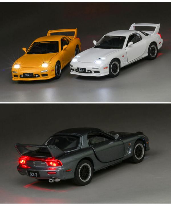 1:32 MAZDA 馬自達 RX7 1/32 合金車 