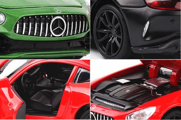 1:32 BENZ AMG GT-R 1/32 合金車 