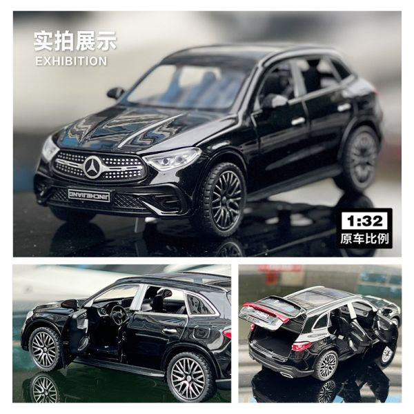 仿真 1/32 賓士 GLC 合金車 迴力車 