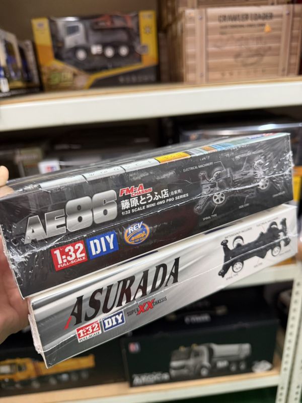 組裝 四驅車 AE86 阿斯拉達 
