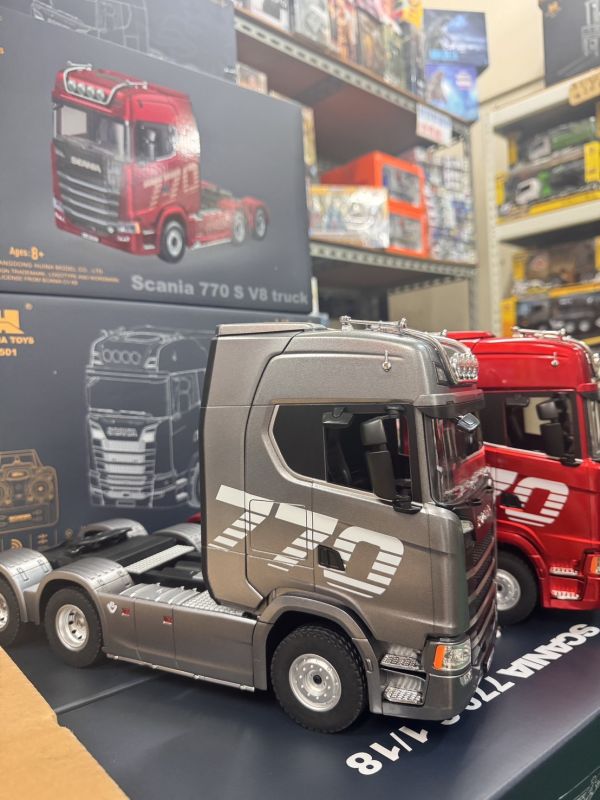 1:18 重型 Scania 770S 拖車頭 斯坎尼亞 遙控車 