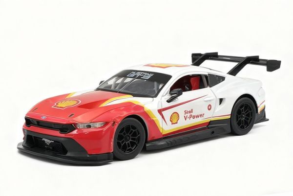 1/24 福特 野馬 GT GT3  合金車 1:24 