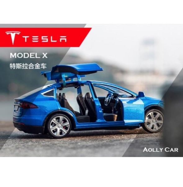 1:32 特斯拉 Model X 1/32 合金車 