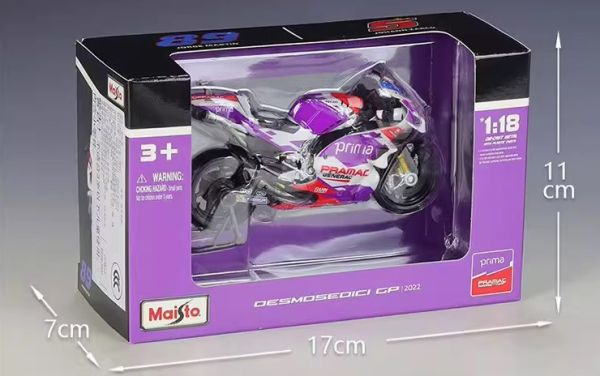 1:18 MOTO GP 2022 杜卡迪 Pramac 