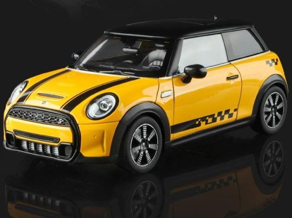 1:18 授權 MINI cooper s 合金車 