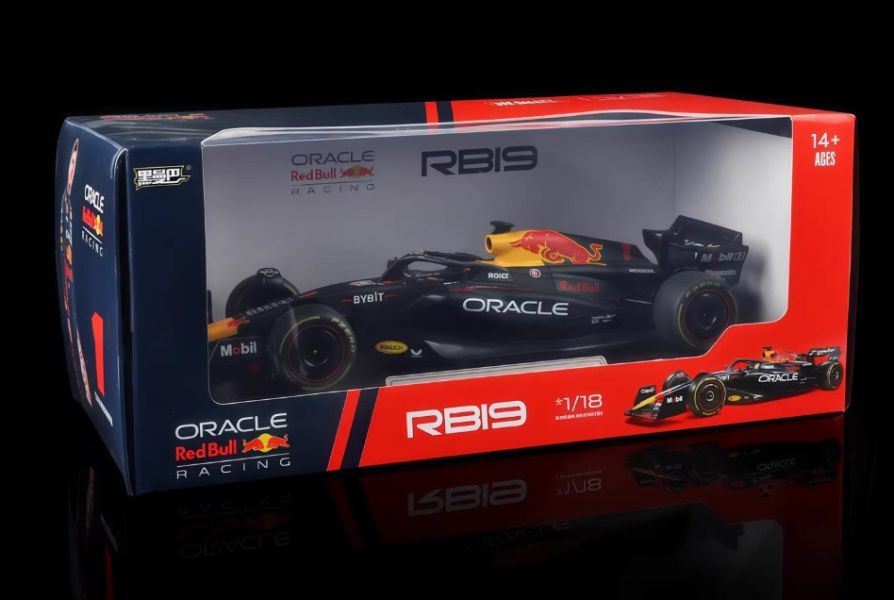 1/18 F1 紅牛 RB19 授權合金車 1:18 