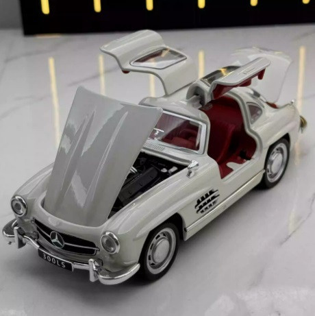 1:32 仿真 賓士 300SL 1/32 合金車 