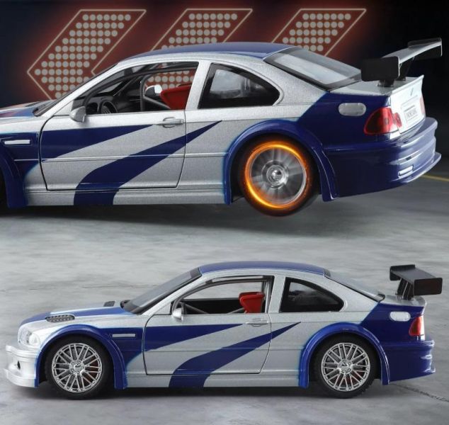 1:24 BMW E46 M3 GTR 合金車 1/24 