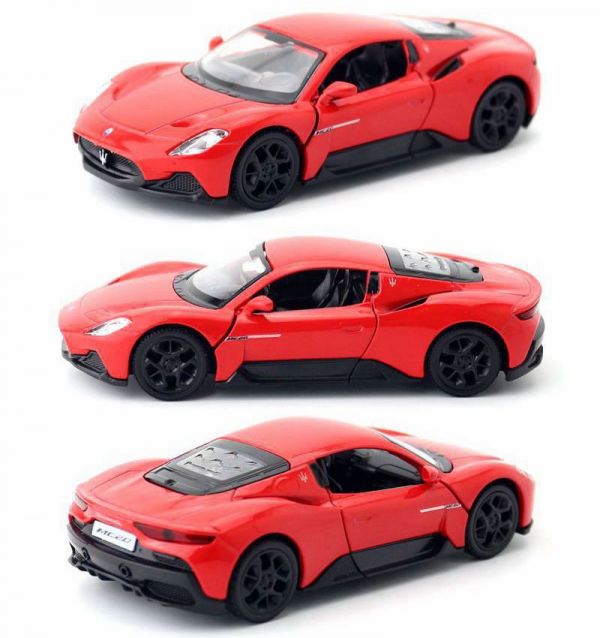 1:36 馬珂達 瑪莎拉蒂 MC20 正版授權 1/36 合金車 迴力車 