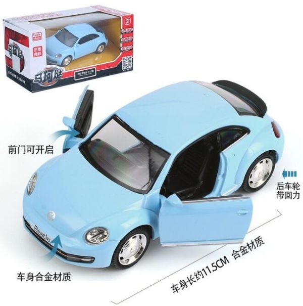 1:36 福斯 金龜車 2012 正版授權 1/36 合金車 馬柯達 