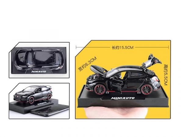 1:32 HONDA 喜美 CIVIC TYPE-R 信仰野獸 1/32 合金車 