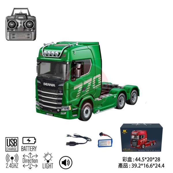 1:18 重型 Scania 770S 拖車頭 斯坎尼亞 遙控車 