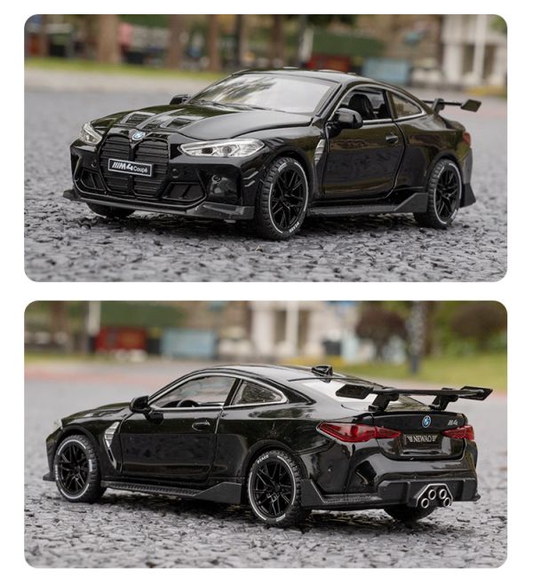 1/32 仿真 BMW M4 跑車 1:32 模型車 