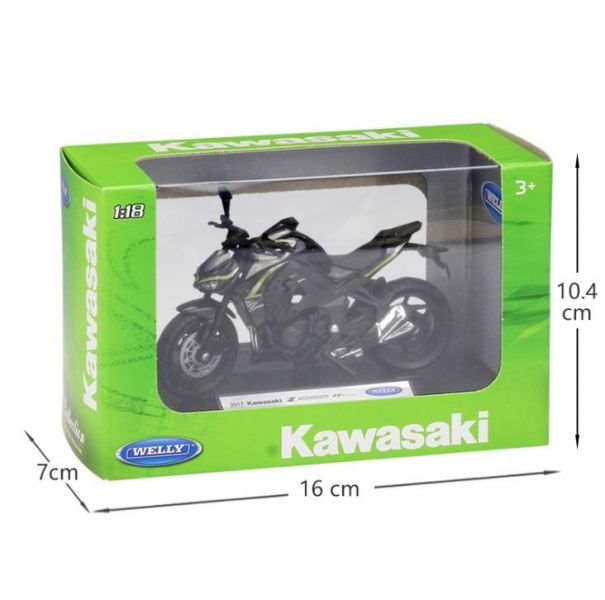 1:18 川崎 Z1000 R 重機模型 