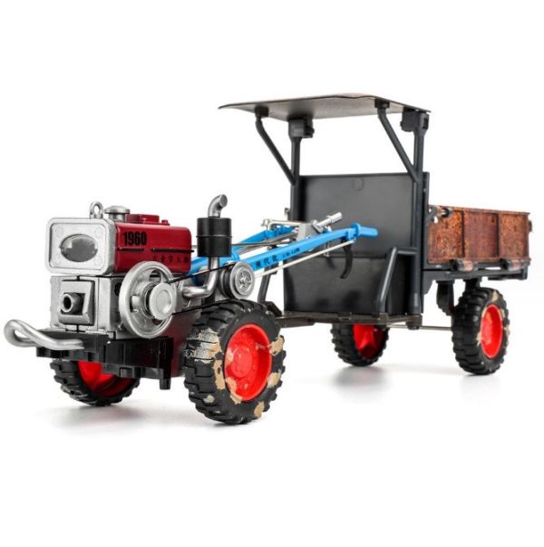 農耕車 耕耘車 拖拉機 模型 