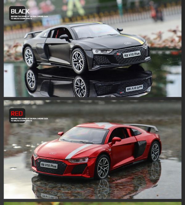 1/32 奧迪 AUDI R8 V10 1:32 合金車 