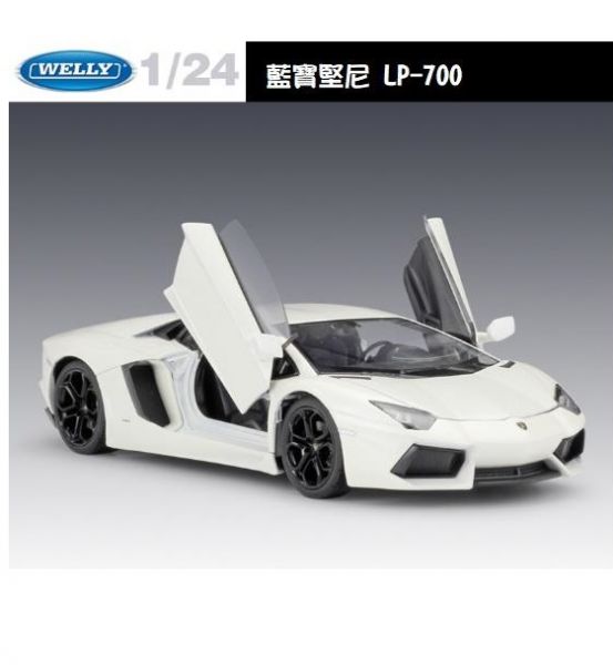 藍寶堅尼 LP700 大牛 1/24 合金車 