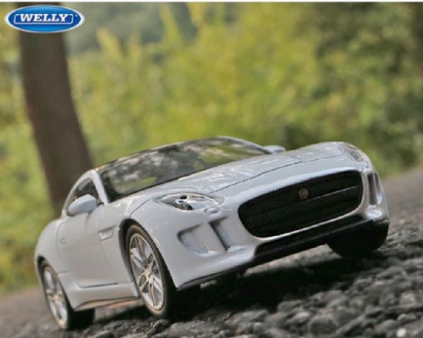 威利 Jaguar F-TYPE 正版授權 1：36 1/36 合金車 模型車 迴力車L02 