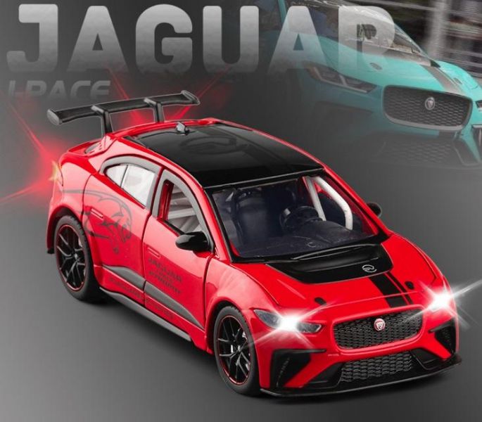 1:32 捷豹 Jaguar I PACE 賽道版 1/32 合金車 