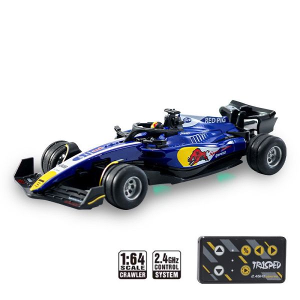 1:64 F1 迷你六輪大腳車 拖車箱 賽車 