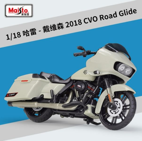 哈雷 1/18 CVO 重機模型 