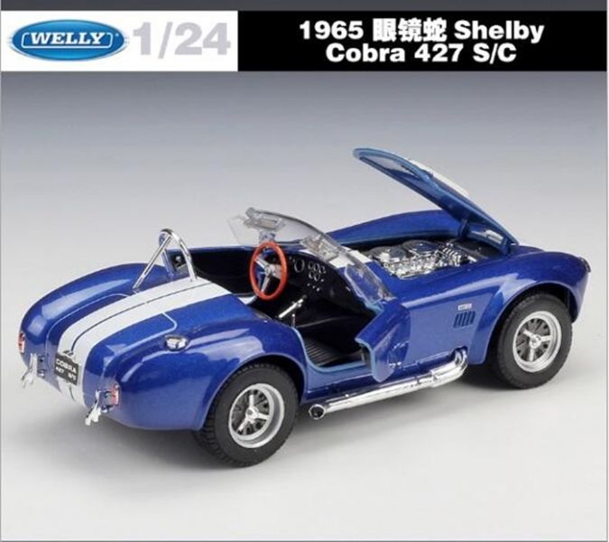 1/24 welly 眼镜蛇 1965 SHELBY 謝爾比 