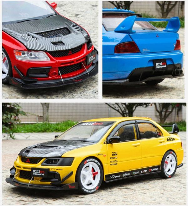 1/24 三菱 EVO 九代 EVO9 合金車 