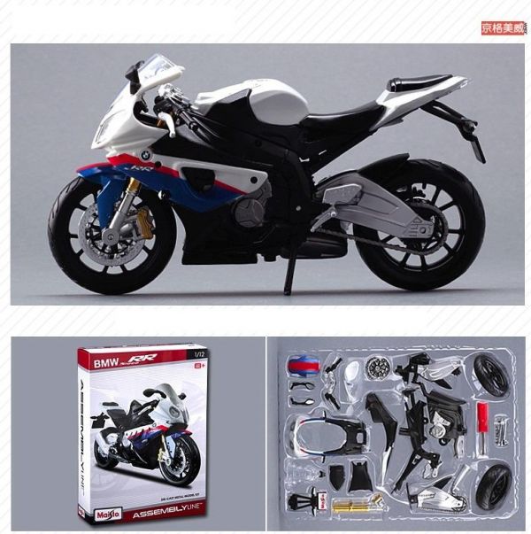 BMW S1000RR 組裝模型 1/12 