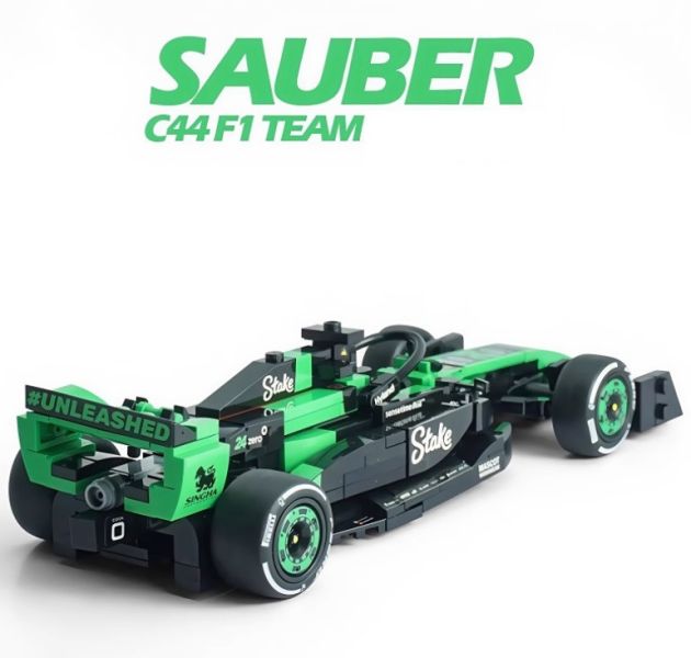 1:24 Stake F1 Sauber C44 積木車 組裝車 Rastar 星輝 