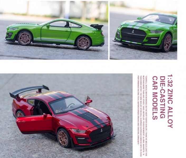 福特 野馬 謝爾比 GT500 1/32 合金車 GT 