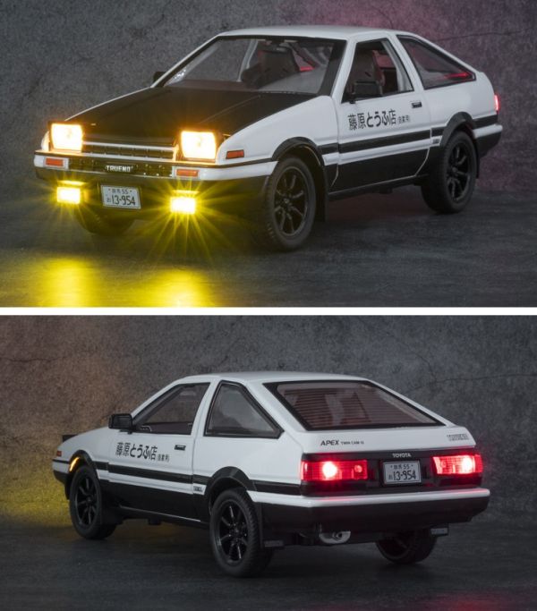 1/24 大型 頭文字D AE86 合金模型 