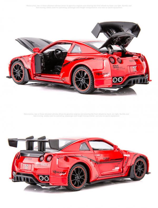 1:32 東瀛戰神 GTR R35 重裝版 1/32 合金車 