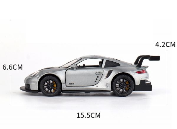 阿莎力 1/32 保時捷 911 RSR 1:32 合金車 