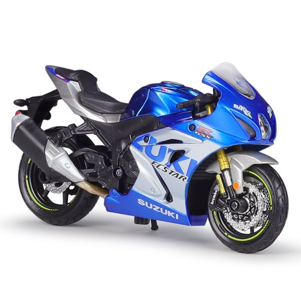 正版授權 Bburago 比美高 1/18 鈴木 SUZUKI GSX-R1000R 重機模型 仿賽 拉力車 