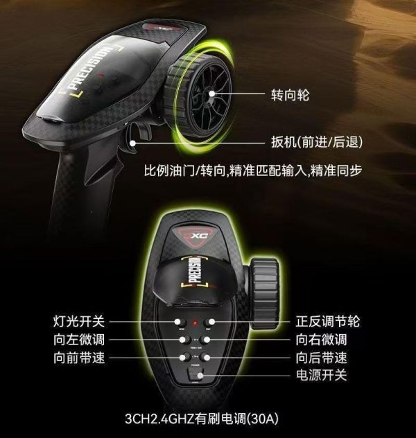 1:12 豐田TOYOTA授權 像真 中型攀爬車 