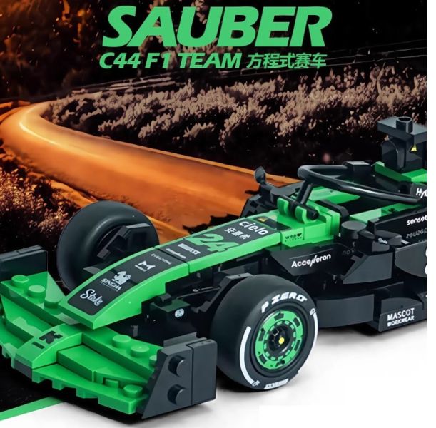 1:24 Stake F1 Sauber C44 積木車 組裝車 Rastar 星輝 