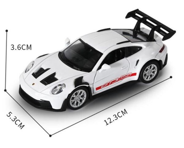 1/36 保時捷 911 GTS RS 正版授權 1：36 合金車 迴力車 