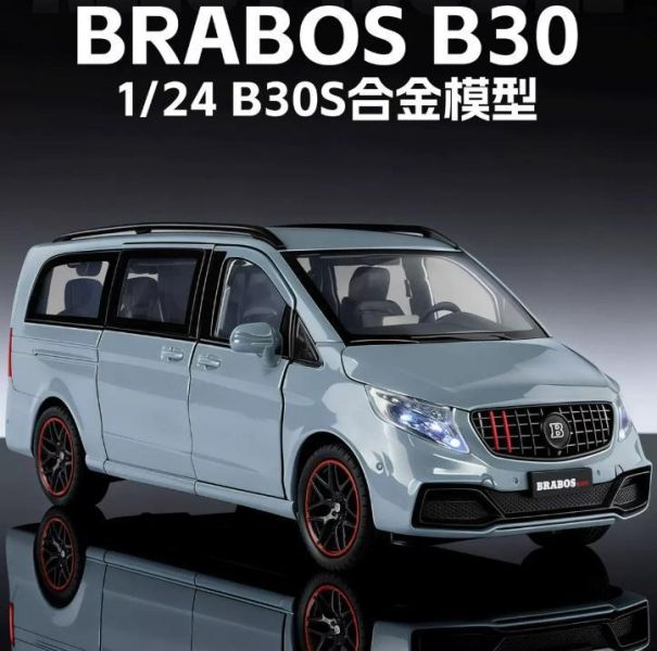 1:24 仿真 賓士 巴博斯 B30S 1/24 