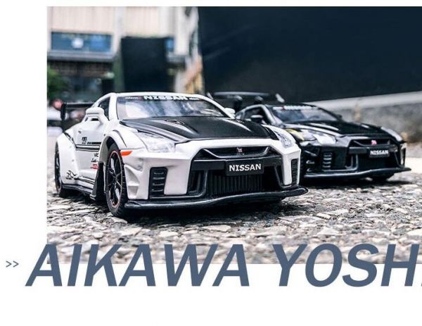 1:32 東瀛戰神 GTR R35 重裝版 1/32 合金車 