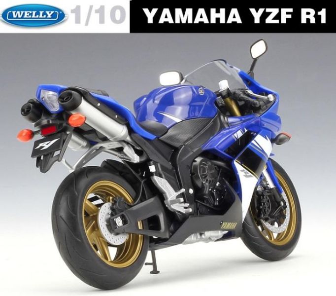 1/10 威利 山葉 YAMAHA R1 重機 重機模型 