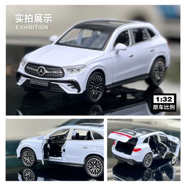 仿真 1/32 賓士 GLC 合金車 迴力車 